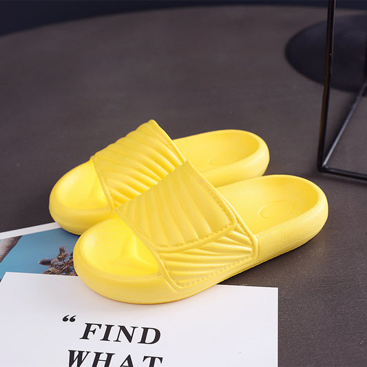 Children's Thick-soled Rubber-plastic Household Slippers