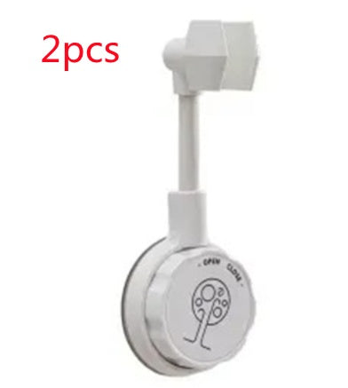 Sucker Adjustable Bathroom Shower Head Holder Wall Mount 360 Degrees Rotate