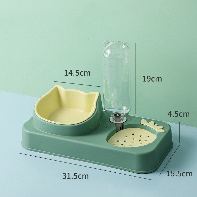 Automatic Drinking Water Anti-spill Food Bowl Pet