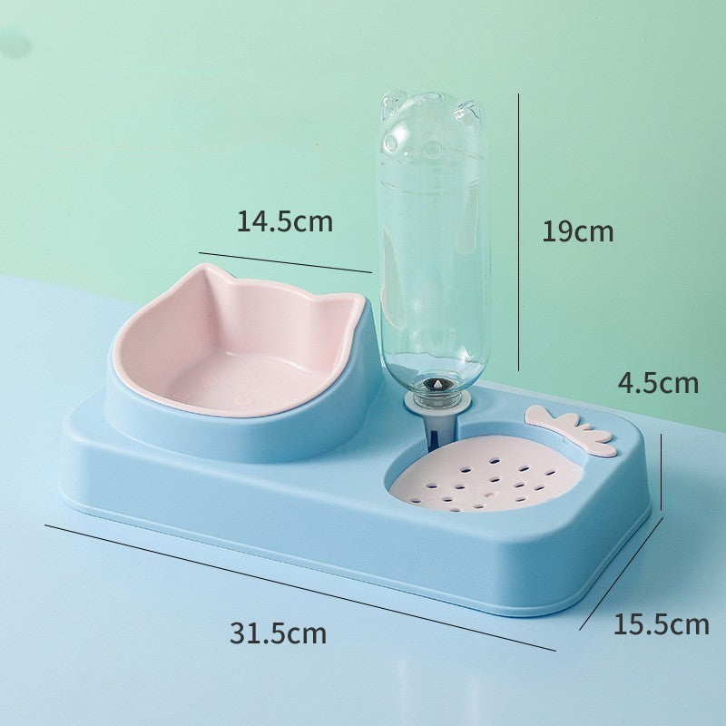 Automatic Drinking Water Anti-spill Food Bowl Pet