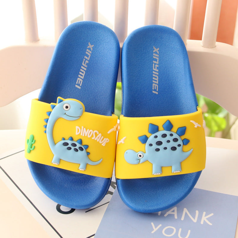 Summer Cute Thick-soled Soft-soled Home Indoor Outdoor Solid Color Sandals And Slippers