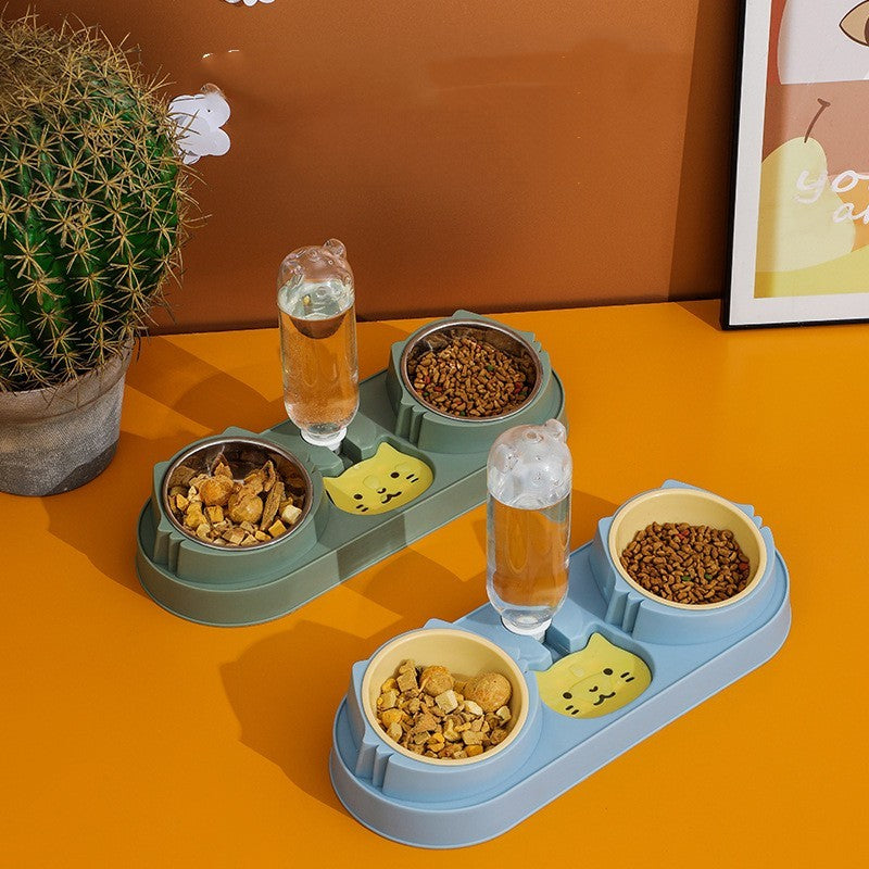 Automatic Drinking Water Anti-spill Food Bowl Pet